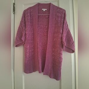 Purple New York and Company Cardigan